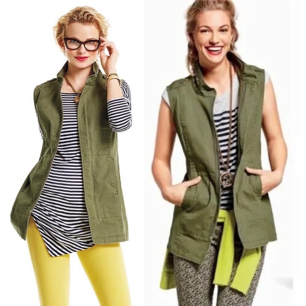 CAbi Army Green Utility Explorer Vest
